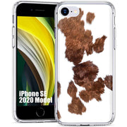 Cow Fur 1 Print Slim Cover For Apple iPhone  (16,15,14,13,12, SE, Pro, Max, Plus), Print in USA