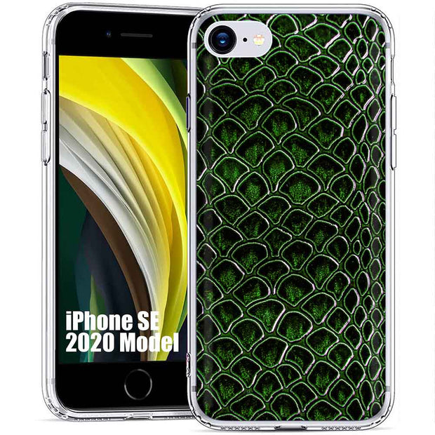 Reptile Skin 3 Print Slim Cover For Apple iPhone  (16,15,14,13,12, SE, Pro, Max, Plus), Print in USA