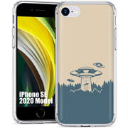 Alien Kidnap Print Slim Cover For Apple iPhone  (16,15,14,13,12, SE, Pro, Max, Plus), Print in USA