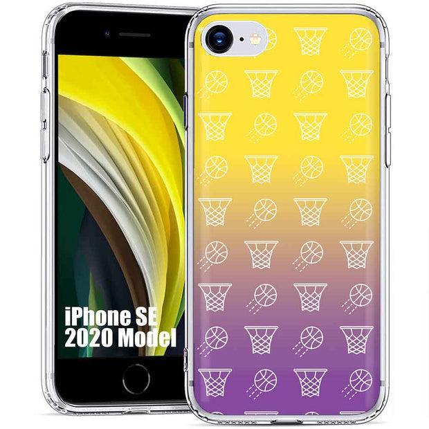 Basketball Print Slim Cover For Apple iPhone  (16,15,14,13,12, SE, Pro, Max, Plus), Print in USA