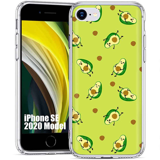 Avocado 2 Print Slim Cover For Apple iPhone  (16,15,14,13,12, SE, Pro, Max, Plus), Print in USA