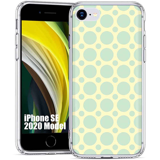 Turtle Circle Print Slim Cover For Apple iPhone  (16,15,14,13,12, SE, Pro, Max, Plus), Print in USA