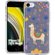 Cacti Llama Print Slim Cover For Apple iPhone  (16,15,14,13,12, SE, Pro, Max, Plus), Print in USA