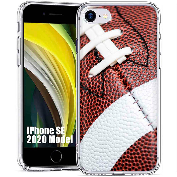 Football 4 Print Slim Cover For Apple iPhone  (16,15,14,13,12, SE, Pro, Max, Plus), Print in USA