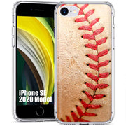 Baseball 2 Print Slim Cover For Apple iPhone  (16,15,14,13,12, SE, Pro, Max, Plus), Print in USA