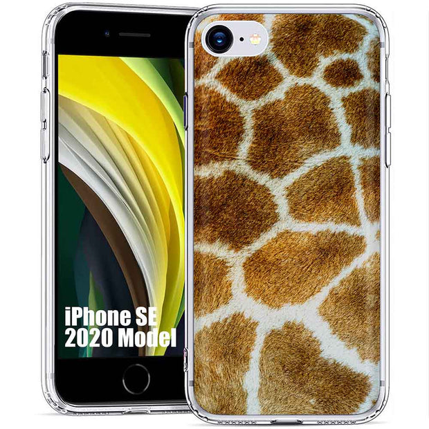 Giraffe Fur 1 Print Slim Cover For Apple iPhone  (16,15,14,13,12, SE, Pro, Max, Plus), Print in USA