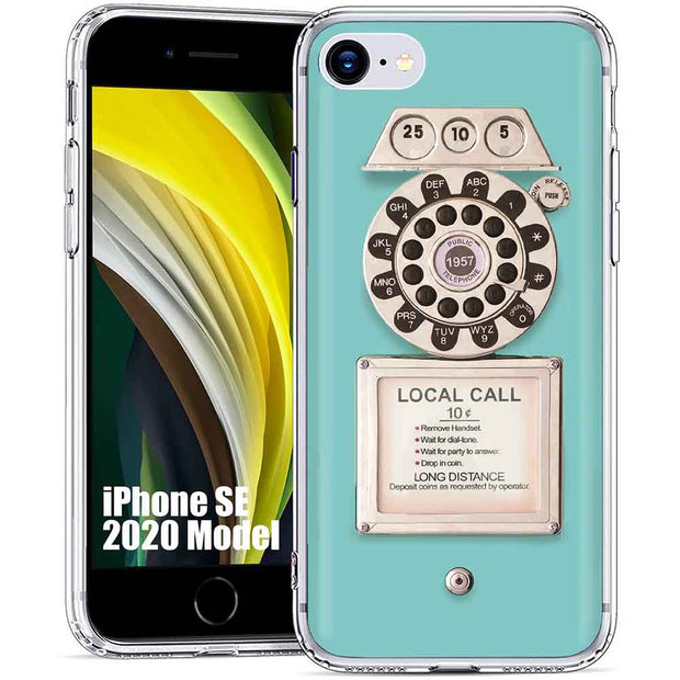 Telephone 01 Print Slim Cover For Apple iPhone  (16,15,14,13,12, SE, Pro, Max, Plus), Print in USA