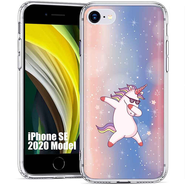 Unicorn Dab Print Slim Cover For Apple iPhone  (16,15,14,13,12, SE, Pro, Max, Plus), Print in USA