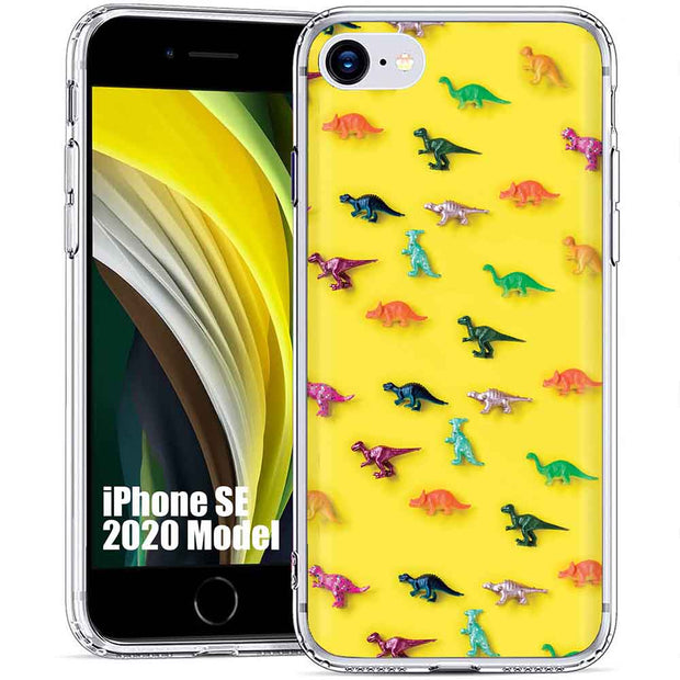 Dinasour 2 Print Slim Cover For Apple iPhone  (16,15,14,13,12, SE, Pro, Max, Plus), Print in USA