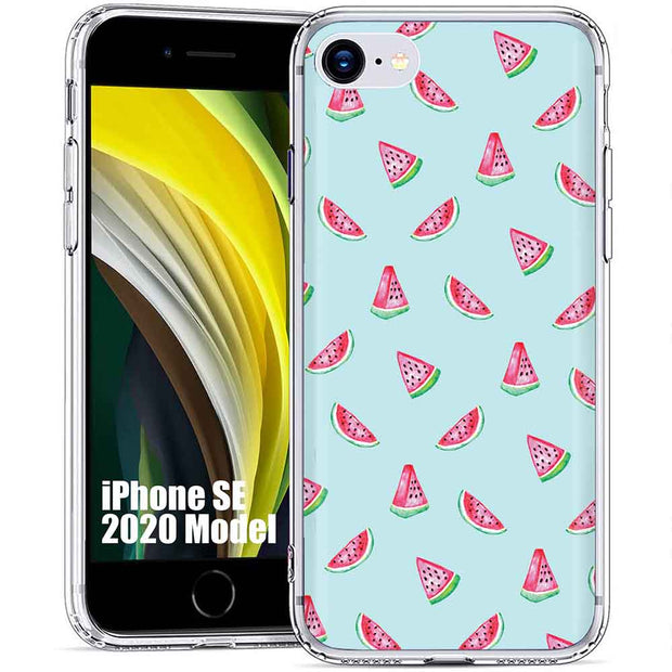 Watermelon 01 Print Slim Cover For Apple iPhone  (16,15,14,13,12, SE, Pro, Max, Plus), Print in USA