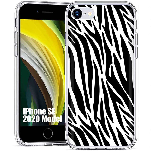 Zebra 2 Print Slim Cover For Apple iPhone  (16,15,14,13,12, SE, Pro, Max, Plus), Print in USA