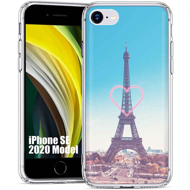 Fall in Paris Print Slim Cover For Apple iPhone  (16,15,14,13,12, SE, Pro, Max, Plus), Print in USA