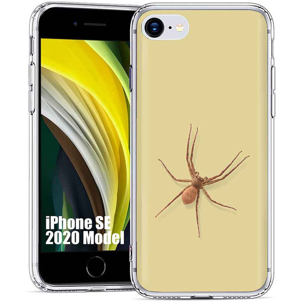 Spider Photo Print Slim Cover For Apple iPhone  (16,15,14,13,12, SE, Pro, Max, Plus), Print in USA