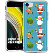 Cute Christmas Print Slim Cover For Apple iPhone  (16,15,14,13,12, SE, Pro, Max, Plus), Print in USA