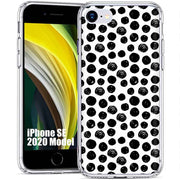 Polka Dot 8 Print Slim Cover For Apple iPhone  (16,15,14,13,12, SE, Pro, Max, Plus), Print in USA