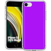 Purple Print Slim Cover For Apple iPhone  (16,15,14,13,12, SE, Pro, Max, Plus), Print in USA