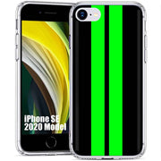 Racing Stripe 6 Print Slim Cover For Apple iPhone  (16,15,14,13,12, SE, Pro, Max, Plus), Print in USA