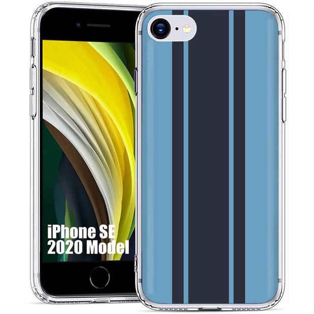 Race Stripe 14 Print Slim Cover For Apple iPhone  (16,15,14,13,12, SE, Pro, Max, Plus), Print in USA