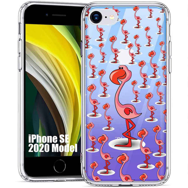 Flamingo One Print Slim Cover For Apple iPhone  (16,15,14,13,12, SE, Pro, Max, Plus), Print in USA