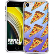 Pizza Print Slim Cover For Apple iPhone  (16,15,14,13,12, SE, Pro, Max, Plus), Print in USA