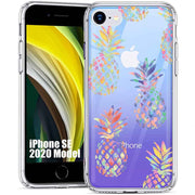 Pineapple Print Slim Cover For Apple iPhone  (16,15,14,13,12, SE, Pro, Max, Plus), Print in USA