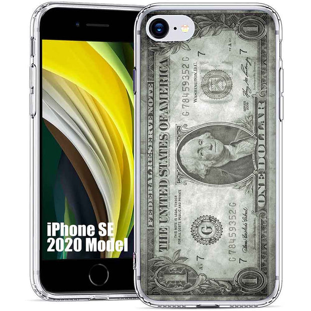 Grunge Bill Print Slim Cover For Apple iPhone  (16,15,14,13,12, SE, Pro, Max, Plus), Print in USA