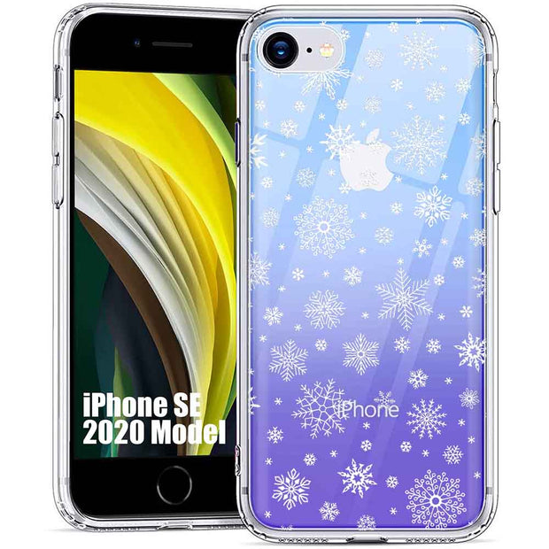 Snowflake 1 Print Slim Cover For Apple iPhone  (16,15,14,13,12, SE, Pro, Max, Plus), Print in USA