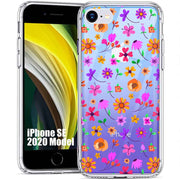 Flower 1 Print Slim Cover For Apple iPhone  (16,15,14,13,12, SE, Pro, Max, Plus), Print in USA