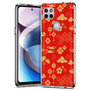 Lunar New Year Print Slim Cover For Motorola   (Edge,One 5G,Ace,UW,X40,30), Print in USA