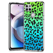 Cool Leopard Print Slim Cover For Motorola   (Edge,One 5G,Ace,UW,X40,30), Print in USA