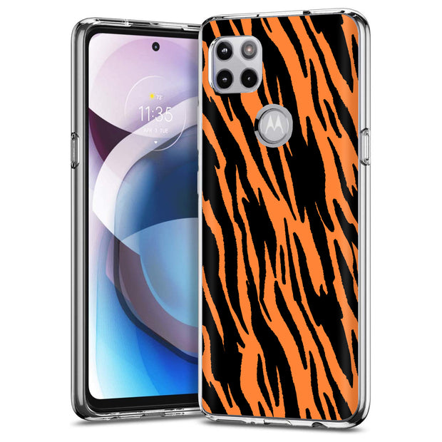 Bengal Tiger 2 Print Slim Cover For Motorola   (Edge,One 5G,Ace,UW,X40,30), Print in USA