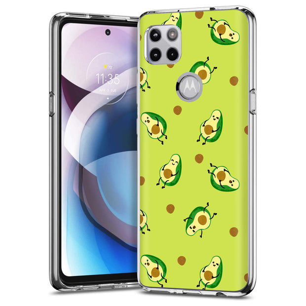 Avocado 2 Print Slim Cover For Motorola   (Edge,One 5G,Ace,UW,X40,30), Print in USA