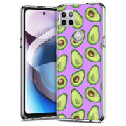 Green Avocado Print Slim Cover For Motorola   (Edge,One 5G,Ace,UW,X40,30), Print in USA