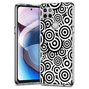 Circles Print Slim Cover For Motorola   (Edge,One 5G,Ace,UW,X40,30), Print in USA