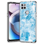 Blue Marble 3 Print Slim Cover For Motorola   (Edge,One 5G,Ace,UW,X40,30), Print in USA