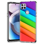 Rainbow Pride Print Slim Cover For Motorola   (Edge,One 5G,Ace,UW,X40,30), Print in USA