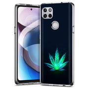 Beautiful Weed Print Slim Cover For Motorola   (Edge,One 5G,Ace,UW,X40,30), Print in USA