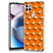 Bee Pattern Print Slim Cover For Motorola   (Edge,One 5G,Ace,UW,X40,30), Print in USA