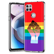 BLM Pride Print Slim Cover For Motorola   (Edge,One 5G,Ace,UW,X40,30), Print in USA