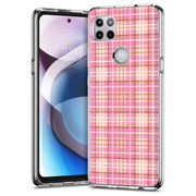 Plaid Pattern 4 Print Slim Cover For Motorola   (Edge,One 5G,Ace,UW,X40,30), Print in USA