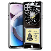 Dial Phone Print Slim Cover For Motorola   (Edge,One 5G,Ace,UW,X40,30), Print in USA