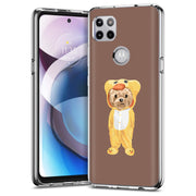 Duck Teddy Bear Print Slim Cover For Motorola   (Edge,One 5G,Ace,UW,X40,30), Print in USA