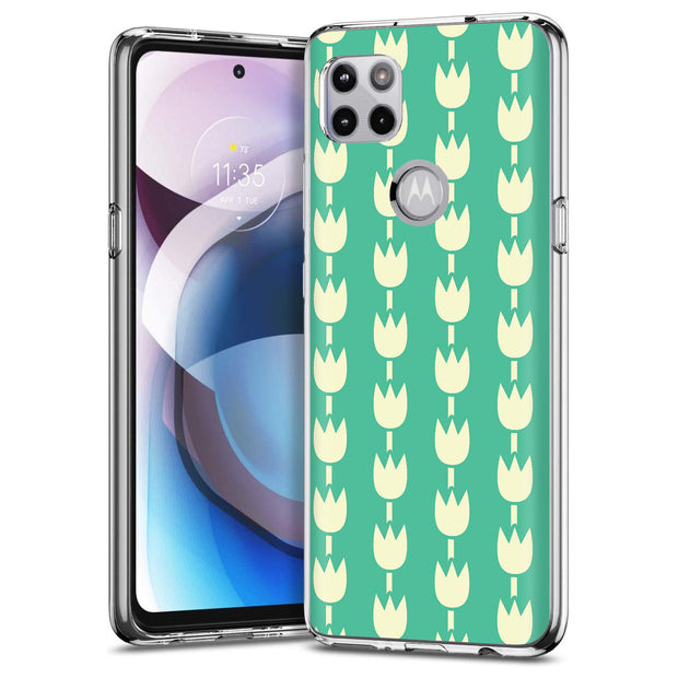 Floral 08 Print Slim Cover For Motorola   (Edge,One 5G,Ace,UW,X40,30), Print in USA