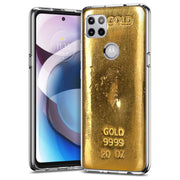 Gold Bar 3 Print Slim Cover For Motorola   (Edge,One 5G,Ace,UW,X40,30), Print in USA