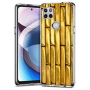 Gold Bar 5 Print Slim Cover For Motorola   (Edge,One 5G,Ace,UW,X40,30), Print in USA