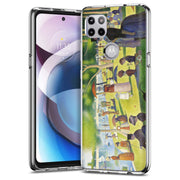 Gathering Party Print Slim Cover For Motorola   (Edge,One 5G,Ace,UW,X40,30), Print in USA