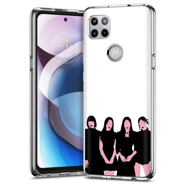 Blackpink 2 Print Slim Cover For Motorola   (Edge,One 5G,Ace,UW,X40,30), Print in USA