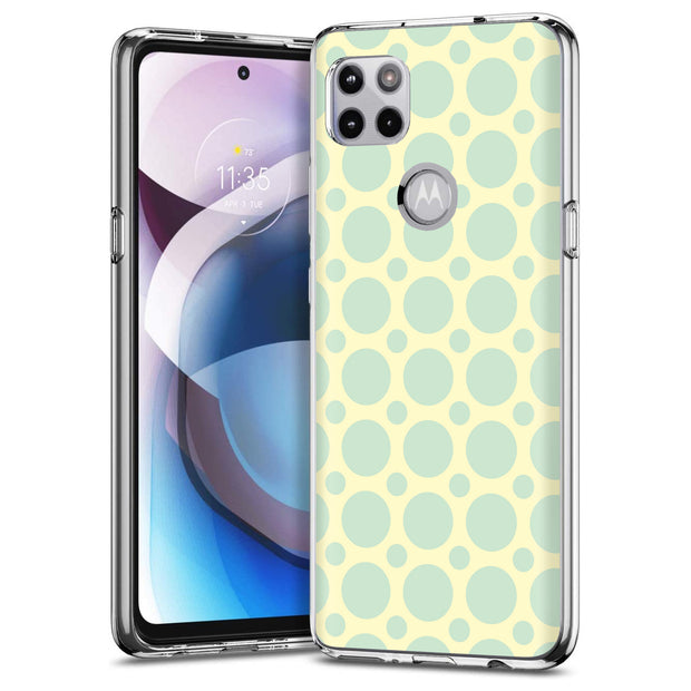 Turtle Circle Print Slim Cover For Motorola   (Edge,One 5G,Ace,UW,X40,30), Print in USA