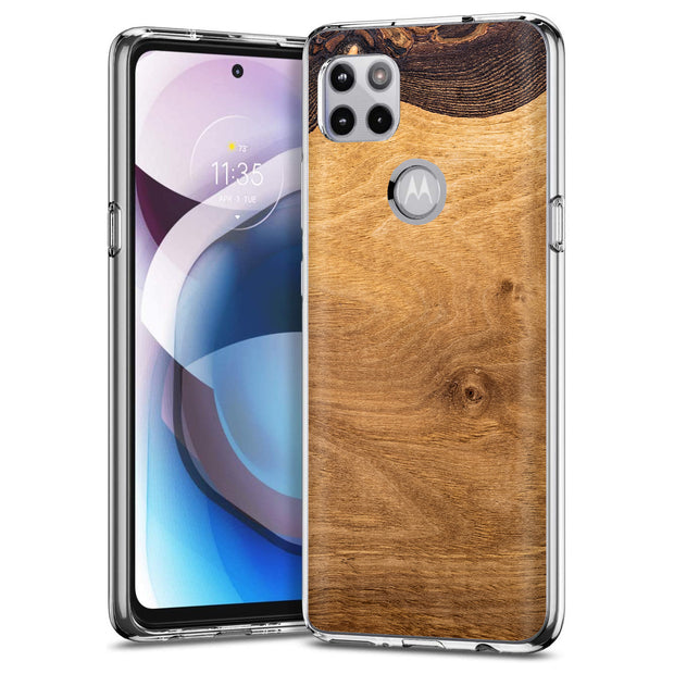 Wood 9 Print Slim Cover For Motorola   (Edge,One 5G,Ace,UW,X40,30), Print in USA