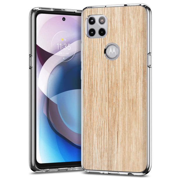 Wood 10 Print Slim Cover For Motorola   (Edge,One 5G,Ace,UW,X40,30), Print in USA